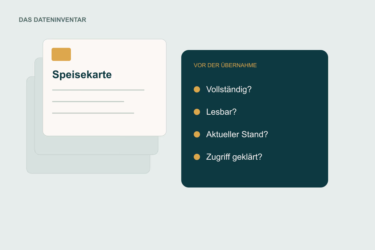 GloriaFood: Welche Daten Sie vor dem Wechsel sichern sollten: erklärende Illustration
