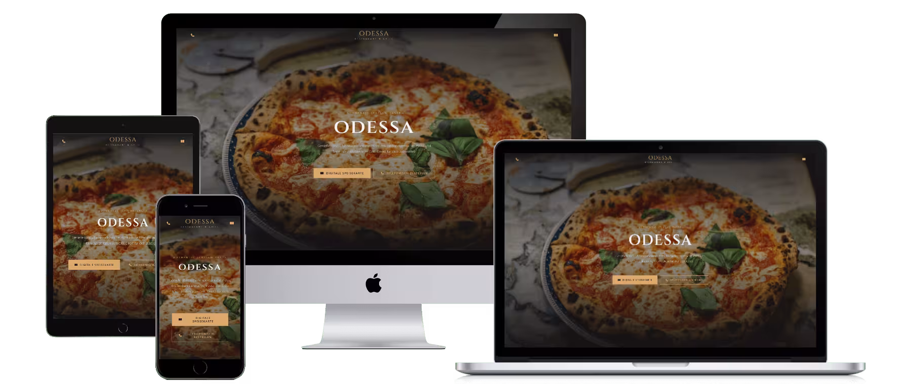 Odessa Pizza Webshop